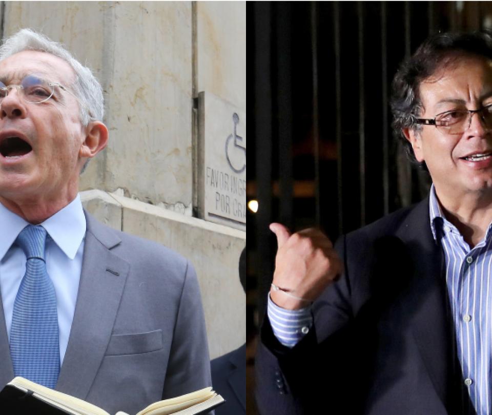 Álvaro Uribe y Gustavo Petro: sus coincidencias y cercanías - Partidos Políticos - Política