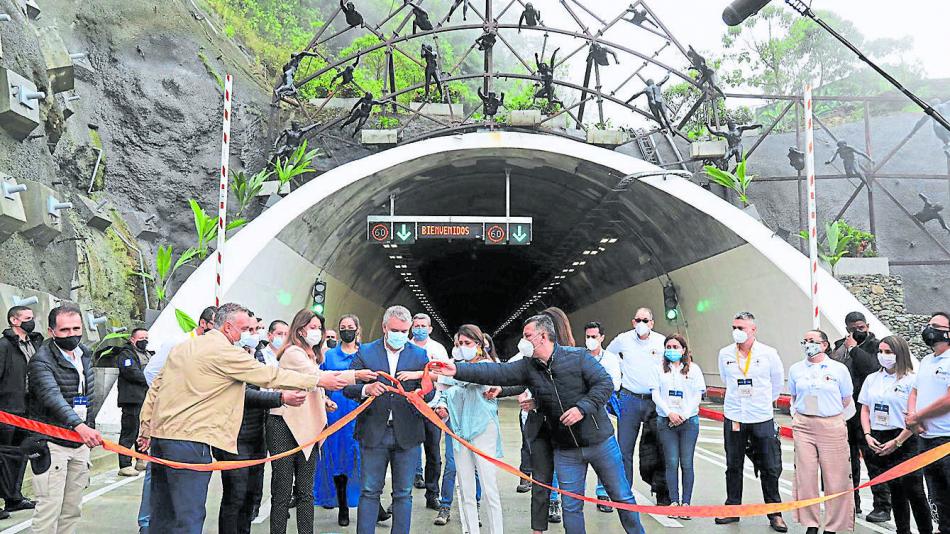 Coronavirus Colombia: Invías confirma cuatro contagios en inauguración de túnel de La línea - Sectores - Economía