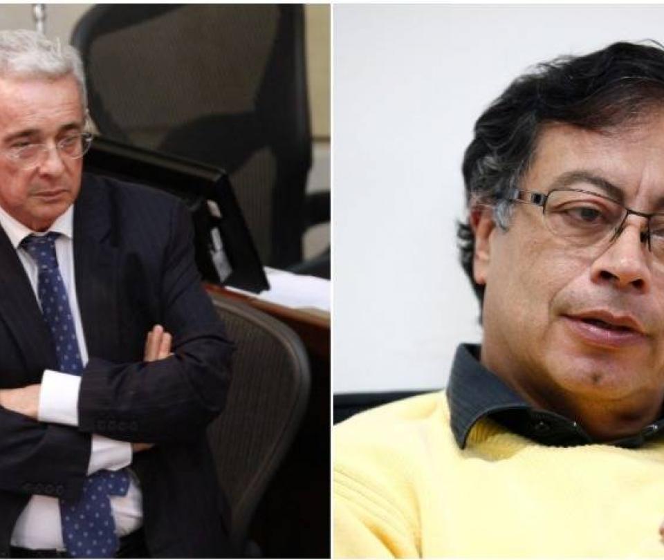 El discutible papel de Uribe y Petro en estas horas de crisis - Partidos Políticos - Política