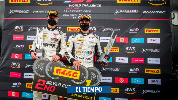 Óscar Tunjo fue segundo en el Campeonato GT World Challenge en Holanda - Automovilismo - Deportes