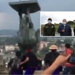 Recompensa por "responsables" de tumbar la estatua de Belalcázar pero al alcalde de Popayán le piden diálogo y consulta