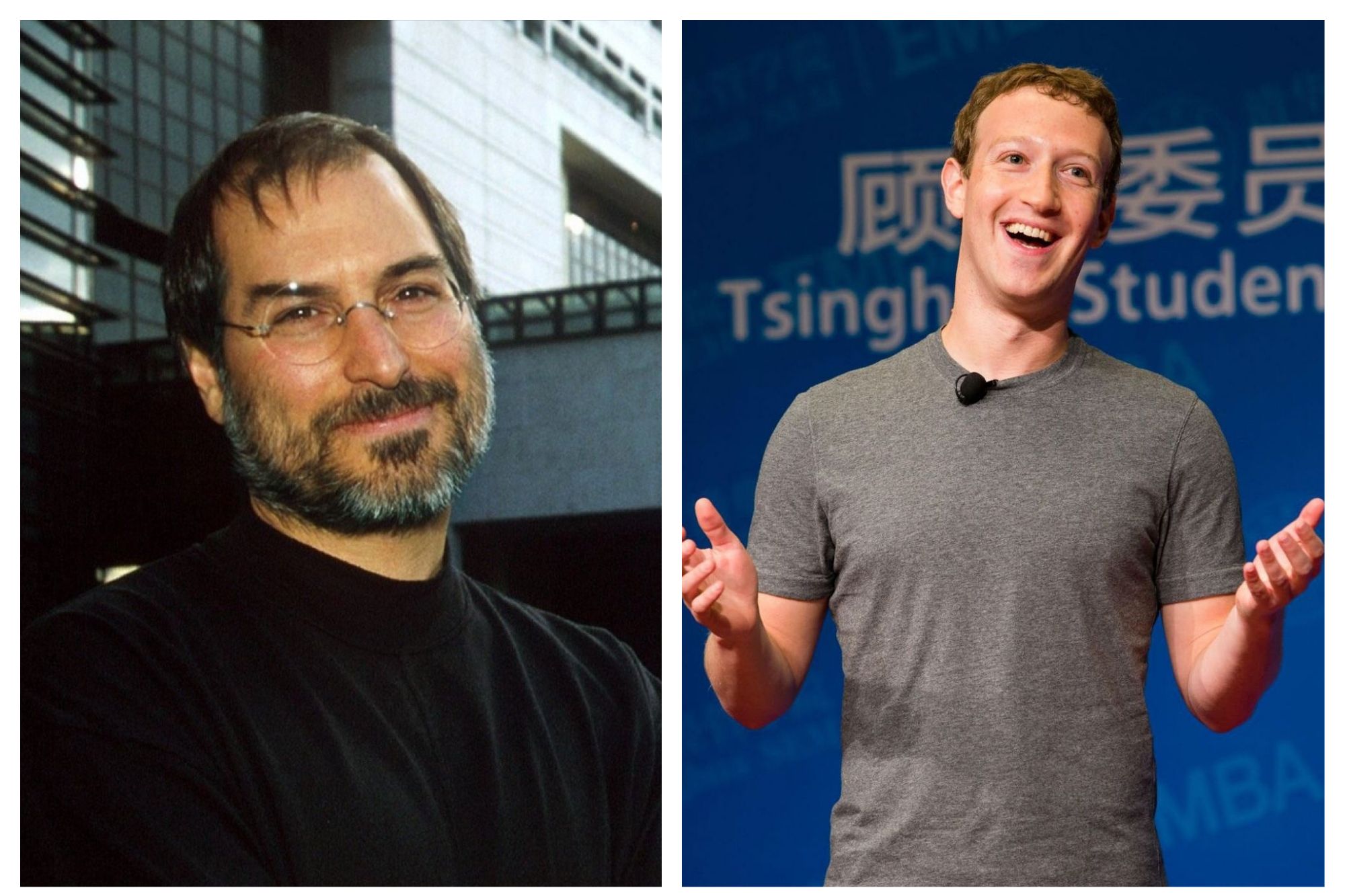 Quién muestra el mejor liderazgo: ¿Steve Jobs o Mark Zuckerberg?