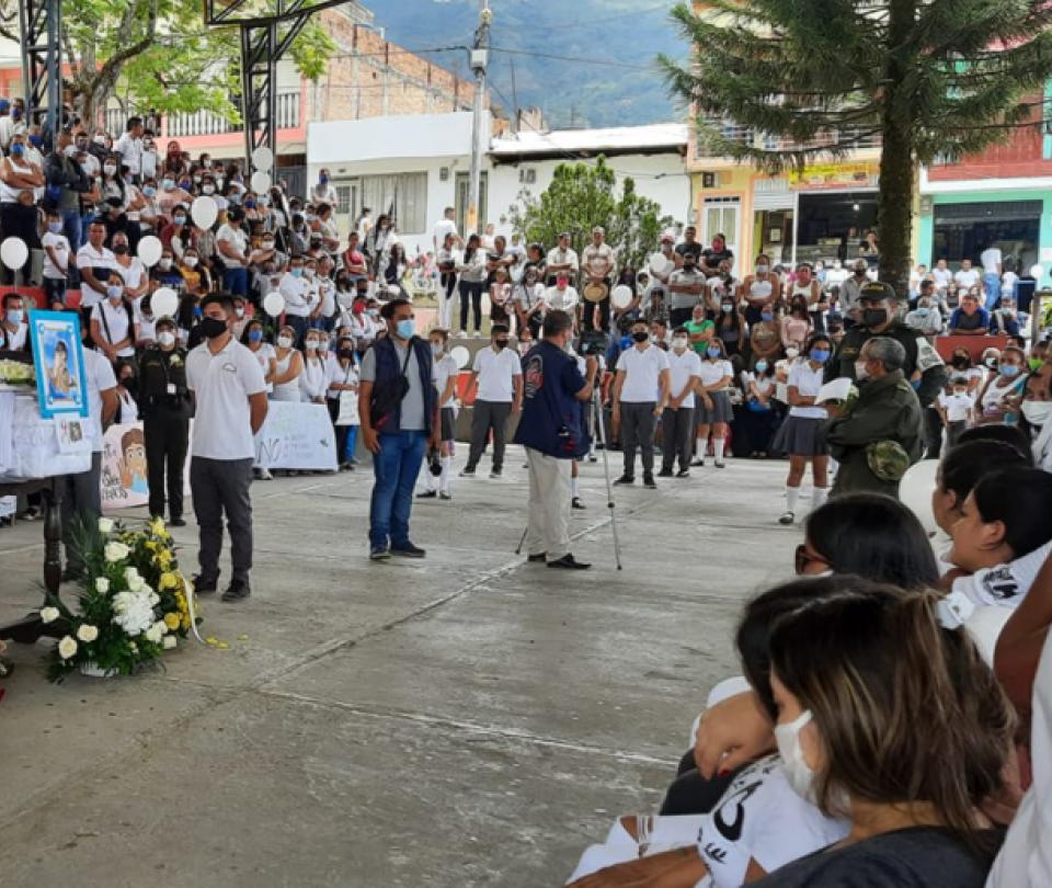 Conmoción en Nariño por asesinatos de abuela y nieta - Cali - Colombia