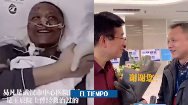 Coronavirus: Vuelve médico chino a quien se le oscureció la piel por la covid-19 - Gente - Cultura