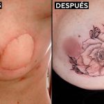 "Cubrir cicatrices y aumentar la autoestima": Una madre y su hijo viajan en un estudio móvil para tatuar a mujeres que tuvieron cáncer de mama (VIDEO)