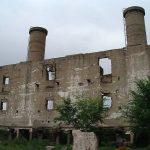 Ruinas de la sede del Escuadron 731.
