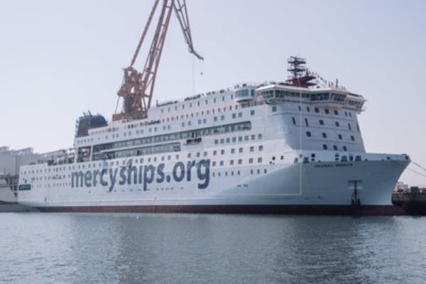 Mercy Ships da a conocer al Global Mercy, el barco hospital ONG más grande del mundo