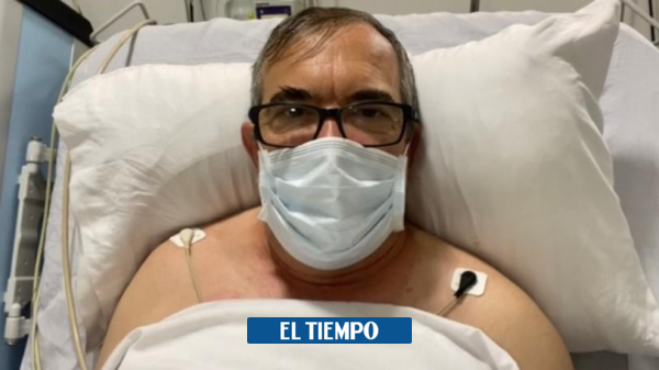 Salud de Timochenko: Rodrigo Londoño aparece en una camilla y habla de su estado de salud - Proceso de Paz - Política