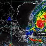 Tormenta Tropical Gamma provocará lluvias en Quintana Roo, Yucatán, Oaxaca, Tabasco y Veracruz (Foto: Youtube @smnmexico)