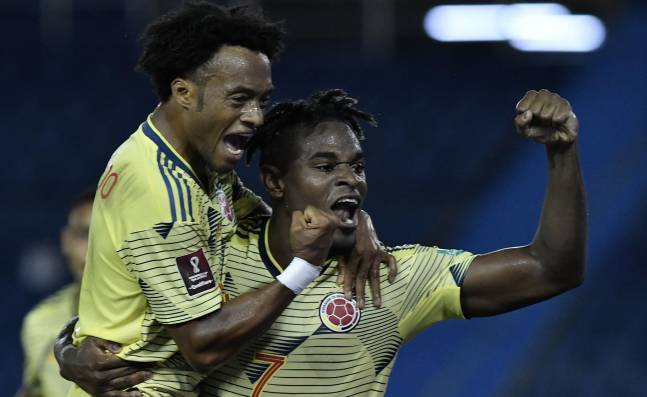 ¡Para ilusionarse! Selección Colombia tuvo un debut goleador en la eliminatoria al arrollar a Venezuela