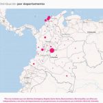 Mapa de casos y muertes por coronavirus por departamentos en Colombia: hoy, 25 de noviembre