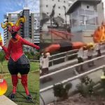 El lío en Medellín por la figura del "Diablo de Riosucio" en alumbrado navideño; alcalde pide que la vuelvan a instalar
