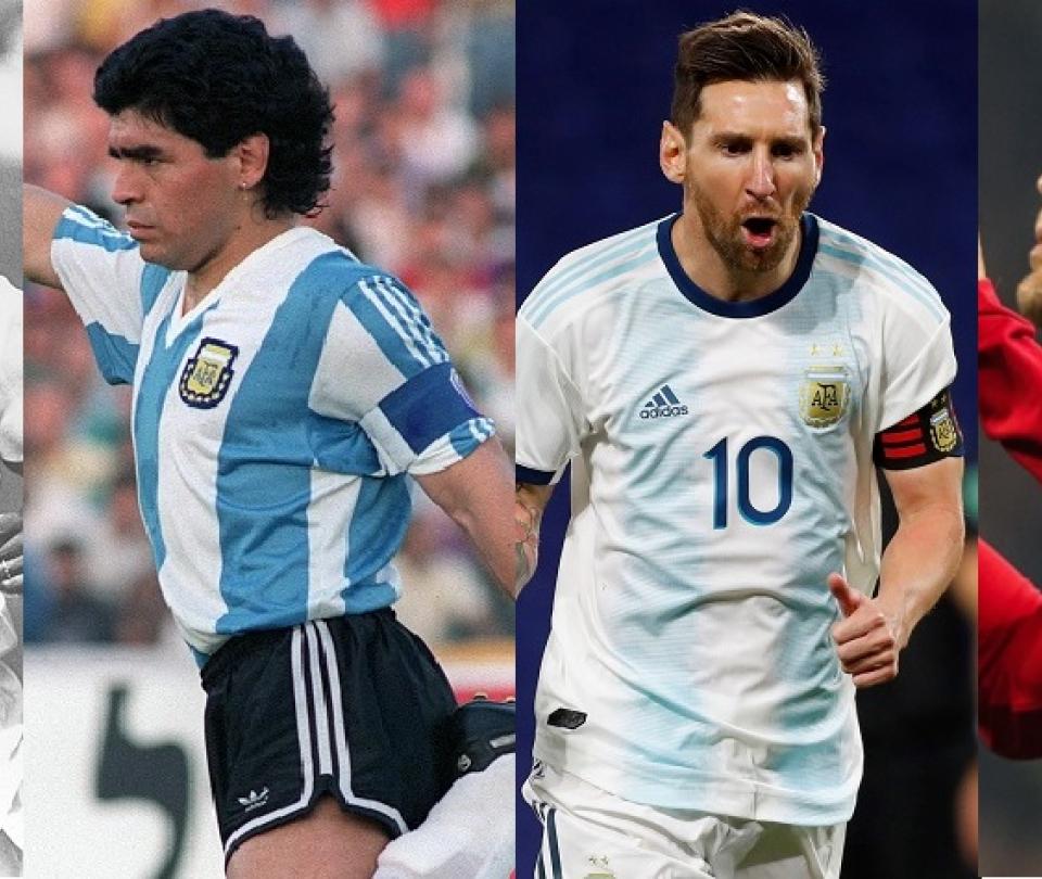 El mejor jugador de la historia: comparativo entre Pelé, Maradona, Messi y Cristiano Ronaldo - Fútbol Internacional - Deportes