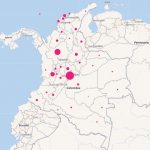 Mapa de casos y muertes por coronavirus por departamentos en Colombia: hoy, 10 de noviembre