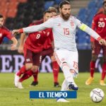 Video: Sergio Ramos falla dos penaltis en el partido contra Suiza en Liga de Naciones - Fútbol Internacional - Deportes