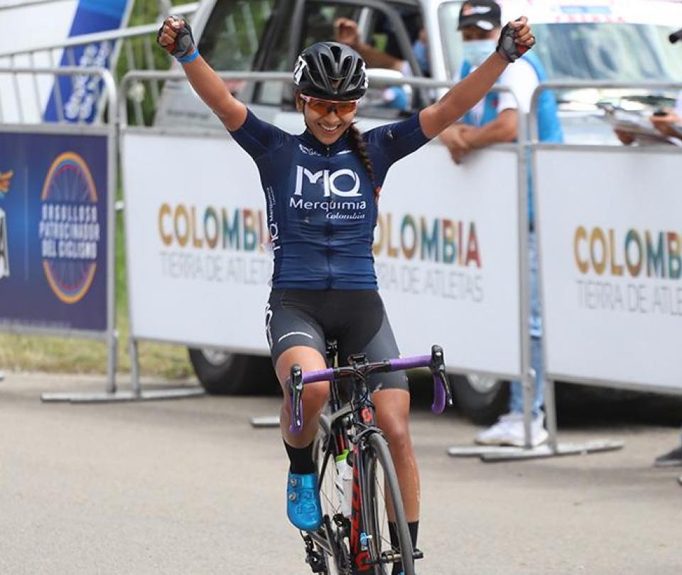 Vuelta a Colombia femenina 2020: tapa para Jennifer Ducuara y liderato para Miryam Núñez - Ciclismo - Deportes