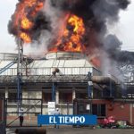 Emergencia: Gigantesco incendio en el Ingenio del Cauca - Cali - Colombia