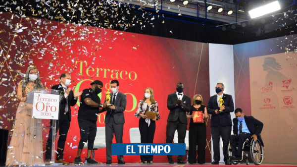 Los mejores deportistas del Valle del Cauca fueron galardonados en los premios Terraco de Oro - Cali - Colombia