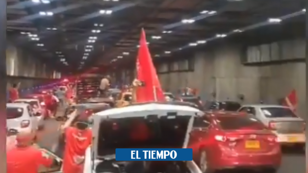 Preocupan multitudes en Túnel y otras zonas, tras triunfo de América - Cali - Colombia
