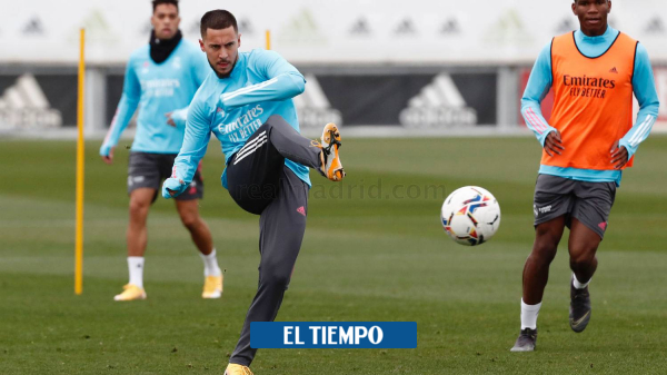 Real Madrid: Eden Hazard completó parte del entrenamiento - Fútbol Internacional - Deportes