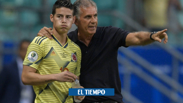 Selección Colombia: Habla Carlos Queiroz de James Rodríguez - Fútbol Internacional - Deportes
