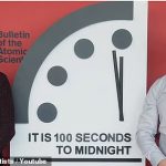 El reloj del Día del Juicio Final permanecerá en 100 segundos para la medianoche por tercer año consecutivo porque