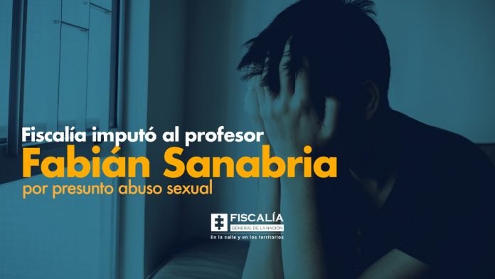 Fiscalía imputó al profesor Fabián Sanabria por presunto abuso sexual