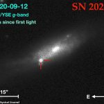 El equipo, dirigido por la Universidad Northwestern y la Universidad de California, Berkeley (UC Berkeley), vio el espectáculo dramático y violento de la autodestrucción de la supergigante roja, morir y colapsar en una supernova de tipo II (en la foto)