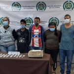 Seccional Atlántico desarticuló el grupo delincuencial El combo de Santo Domingo, dedicados al tráfico de estupefacientes