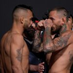Video: Pesaje de UFC en ESPN 35 y puntos destacados del enfrentamiento completo de la cartelera | Noticias de Buenaventura, Colombia y el Mundo