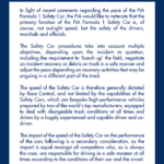 Declaración de la FIA sobre el coche de seguridad de F1 | Noticias de Buenaventura, Colombia y el Mundo