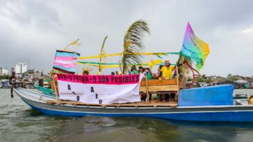 Con una Balsada se realizó Juntanza de Mujeres y personas de la comunidad LGTBIQ  | Noticias de Buenaventura, Colombia y el Mundo