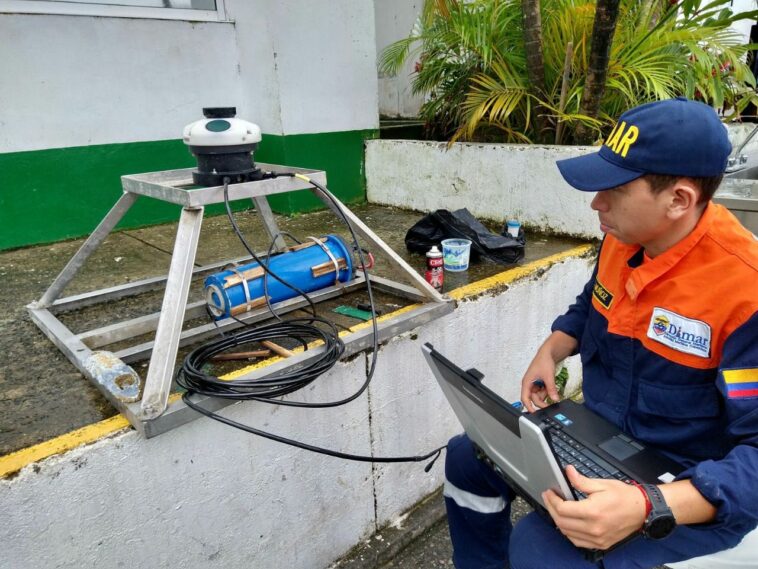 Dimar adelanta mantenimiento de equipo que mide la velocidad de corrientes marinas, en Buenaventura  | Noticias de Buenaventura, Colombia y el Mundo