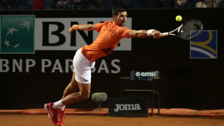 Djokovic muestra lo que le falta en la victoria del Abierto de Italia | Noticias de Buenaventura, Colombia y el Mundo