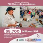 Inversión de $8.700 millones en unidades productivas para 700 mujeres en Casanare