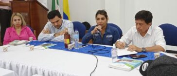 Mercedes Rincón lideró jornada de trabajo junto al Gobierno departamental en Tame