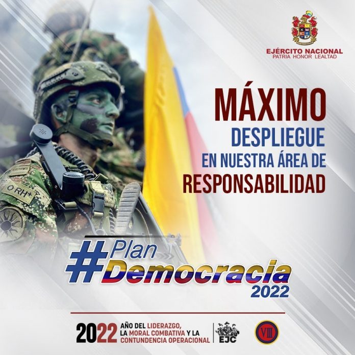 Se activó el Plan Democracia para las votaciones presidenciales en la Orinoquia Colombiana