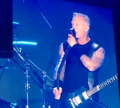 James Hetfield de Metallica se derrumba en el escenario: “No estoy solo” | Noticias de Buenaventura, Colombia y el Mundo