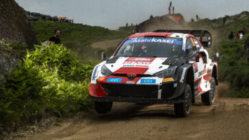 WRC - Rovanperä supera a su compañero de equipo Evans para hacerse con el liderato del Rallye de Portugal | Noticias de Buenaventura, Colombia y el Mundo