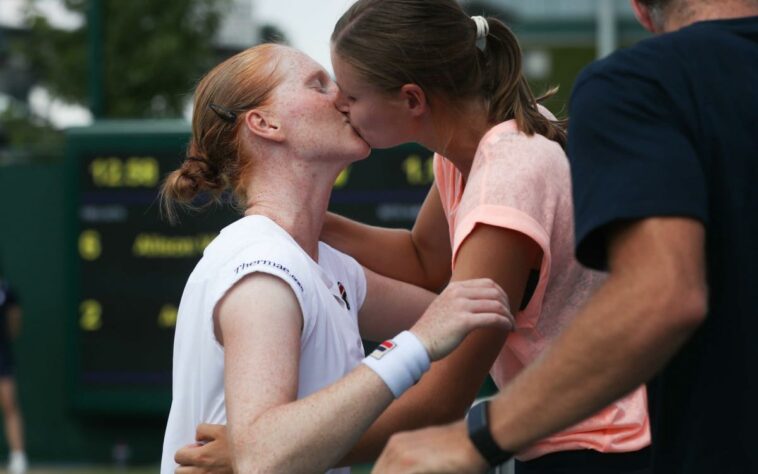 Alison Van Uytvanck: la peligrosa belga mejor conocida por proporcionar el 'primer beso gay de Wimbledon' | Noticias de Buenaventura, Colombia y el Mundo