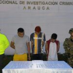 A la cárcel tres hombres que estarían comercializando estupefacientes en zona residencial de Arauca