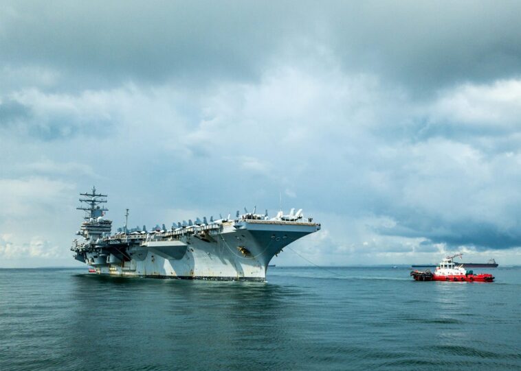El USS Ronald Reagan vuelve a entrar en el Mar Meridional de China en medio de la tensión por la visita de Pelosi | Noticias de Buenaventura, Colombia y el Mundo