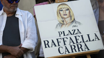 La cantante italiana Raffaella Carrà homenajeada con plaza en Madrid | Noticias de Buenaventura, Colombia y el Mundo