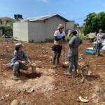 Apoyo del grupo aéreo del caribe en labores de construcción en beneficio de la comunidad sanandresana 