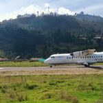 Primer vuelo comercial de prueba aterrizó en aeropuerto de Paipa