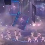 Video: Pantalla cae sobre 2 integrantes de la banda Mirror en un concierto