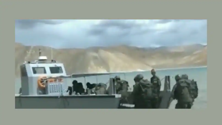 El ejército indio muestra la capacidad de asalto de lanchas de desembarco desplegadas en el lago Pangong | Noticias de Buenaventura, Colombia y el Mundo