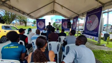 Motociclistas del Distrito fueron sensibilizados sobre la Política de Seguridad Vial  | Noticias de Buenaventura, Colombia y el Mundo