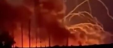 VÍDEO: Almacén de municiones se incendia en la región rusa de Belgorod | Noticias de Buenaventura, Colombia y el Mundo