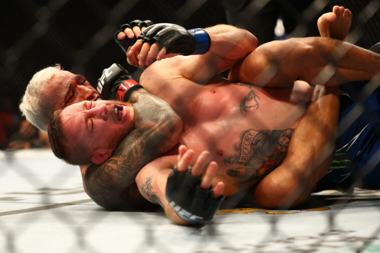 Lucha libre de UFC: Charles Oliveira cae, ahoga a Justin Gaethje en la ronda 1 | Noticias de Buenaventura, Colombia y el Mundo